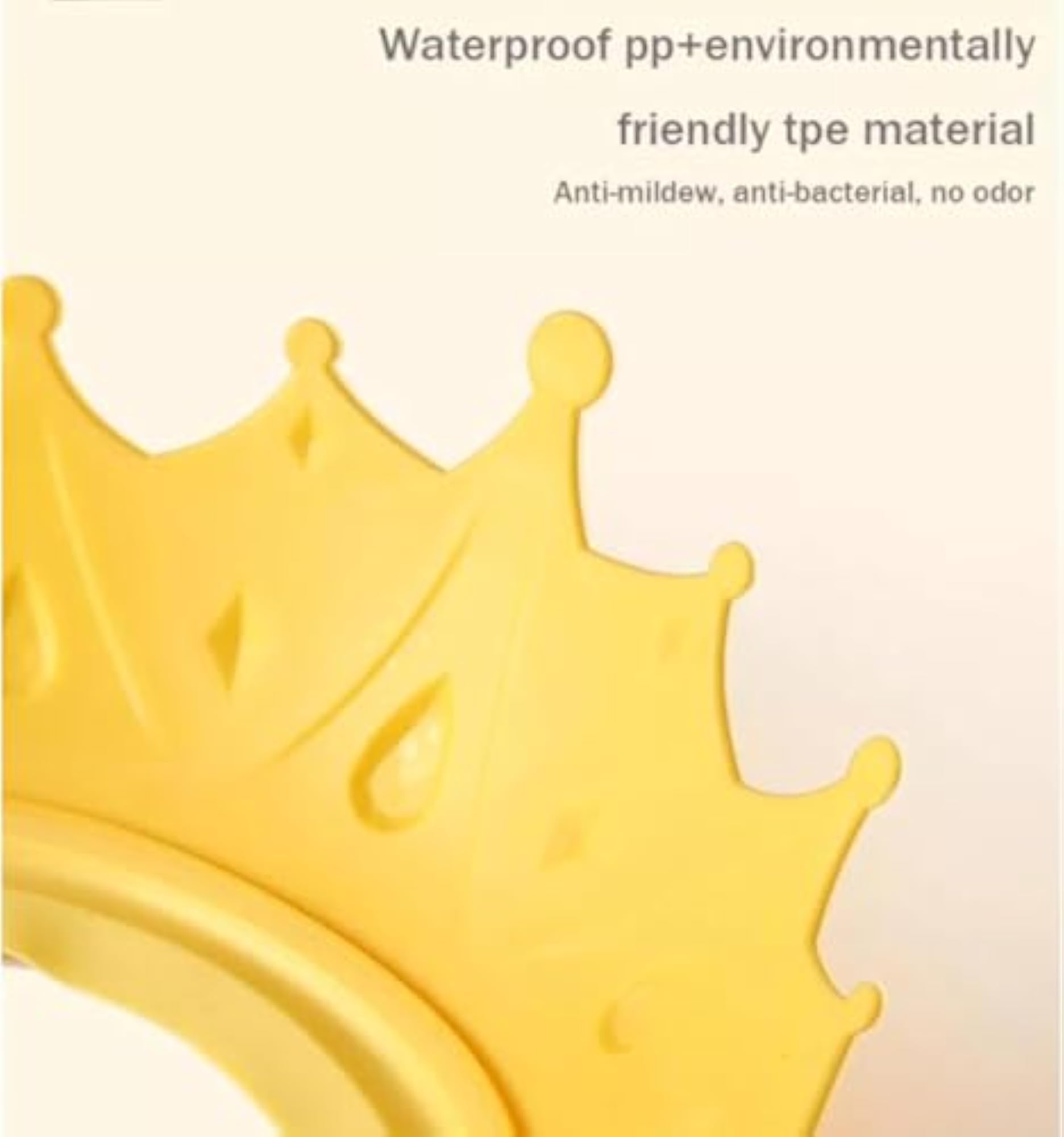 Baby Bath Shower Cap for Eye and Ear Protection